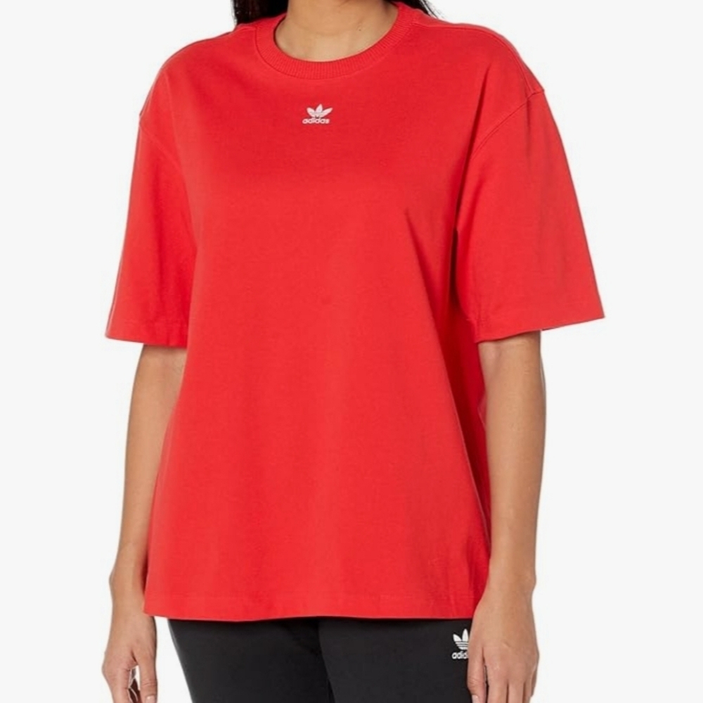 ADIDAS Originals Essentials Tee, Vivid Red, XL
